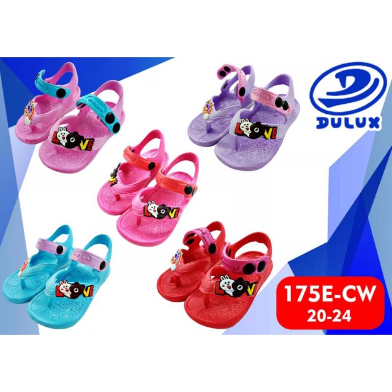 Sendal Anak Terbaru Capit Tali kelinci &amp; panda(175e)