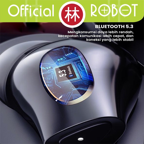 ROBOT T30 Headsets Bluetooth Airbuds Earphone True Wireless Earbuds