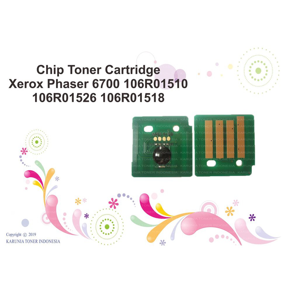 Chip Toner Cartridge Phaser 6700