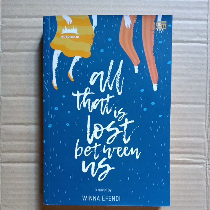 Preloved novel All That is Lost Between Us oleh Winna Efendi