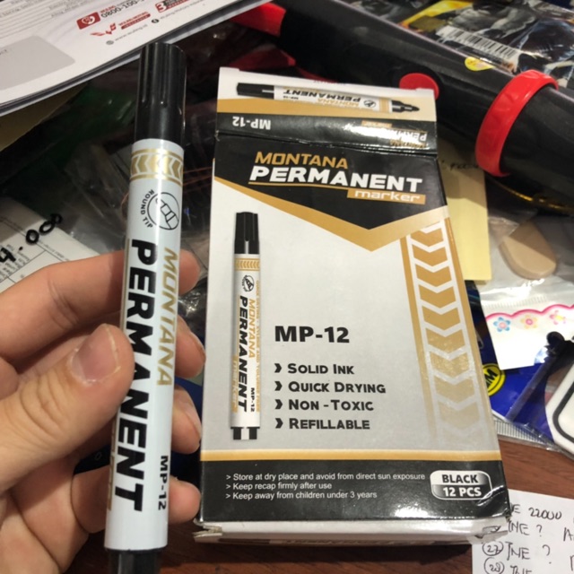 

Spidol permanen montana satuan ( per buah)