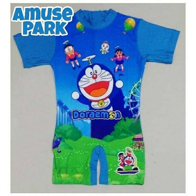 Baju Renang Anak Laki Doraemon Amuse Park