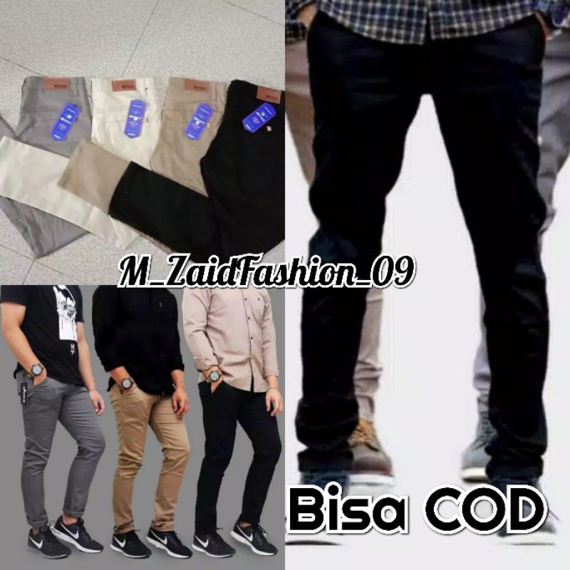 CHINOS PRIA  PANJANG / SLIMFIT /MURAH /|HALUS size 27-38