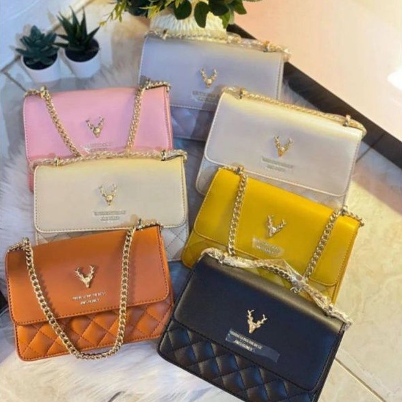 SHIELY ❤️ GRATIS BOX ❤️ TAS JIMSHONEY SLEMPANG SHOULDER KONDANG PESTA HARIAN