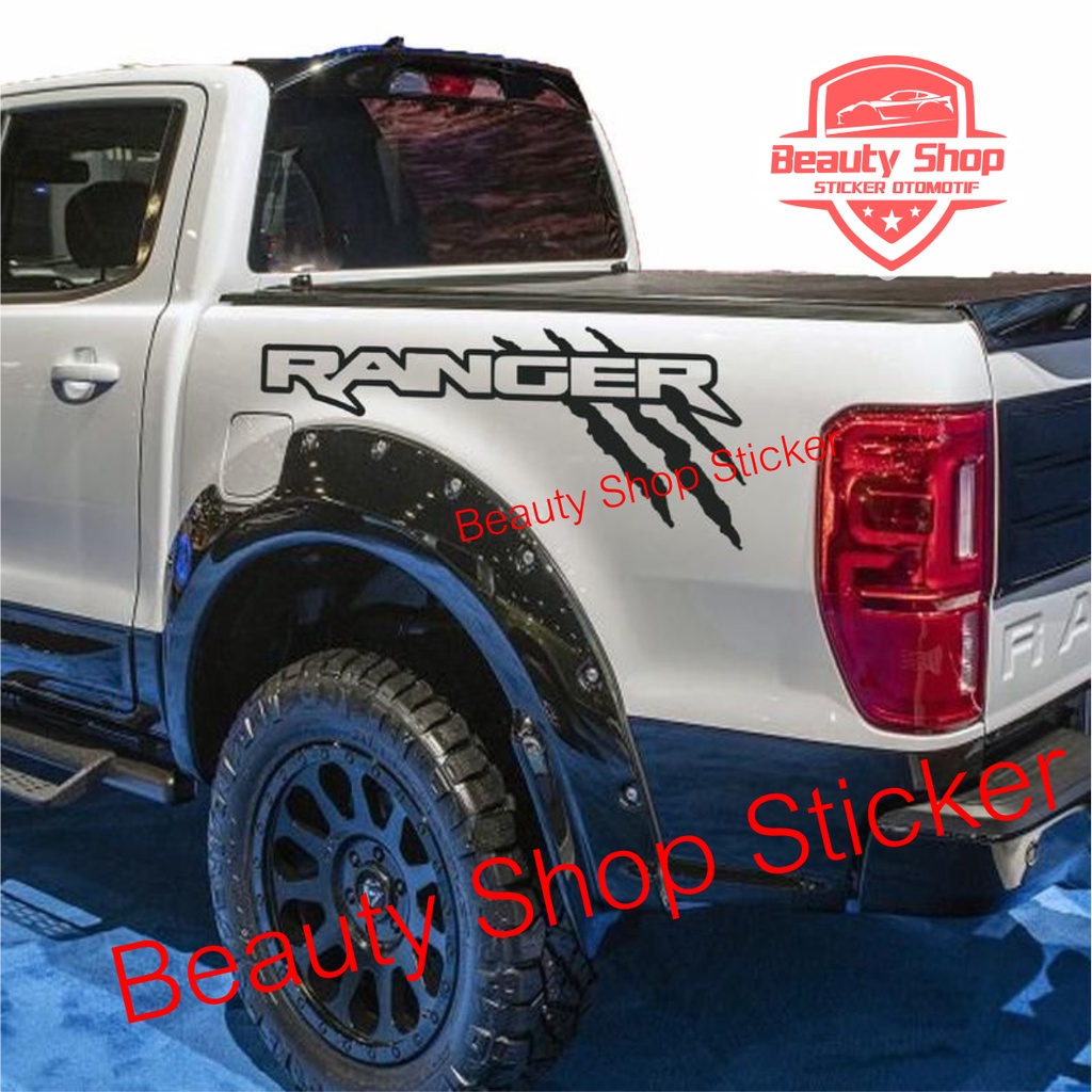 stiker ford ranger sticker ford ranger bak samping cakaran