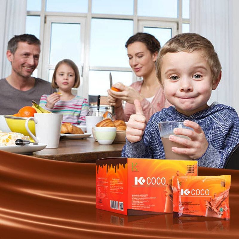 

K-COCO susu kambing rasa cokelat susu kesehatan