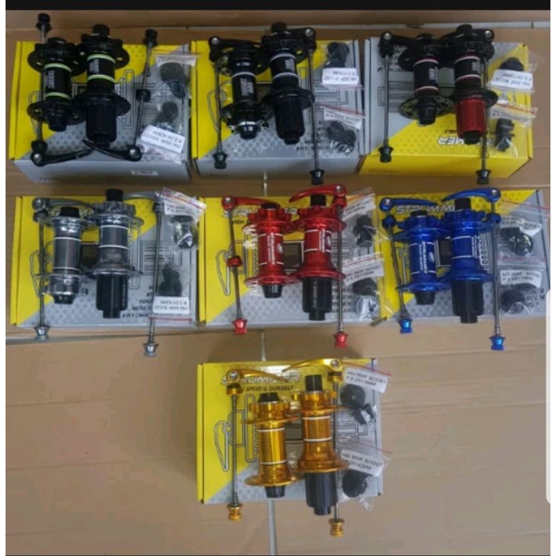 Hub Freehub Strummer MT350 BOOST 32H 4 in 1 Bisa TA dan QR Bearing 6 pawls tawon like MT009 MT039