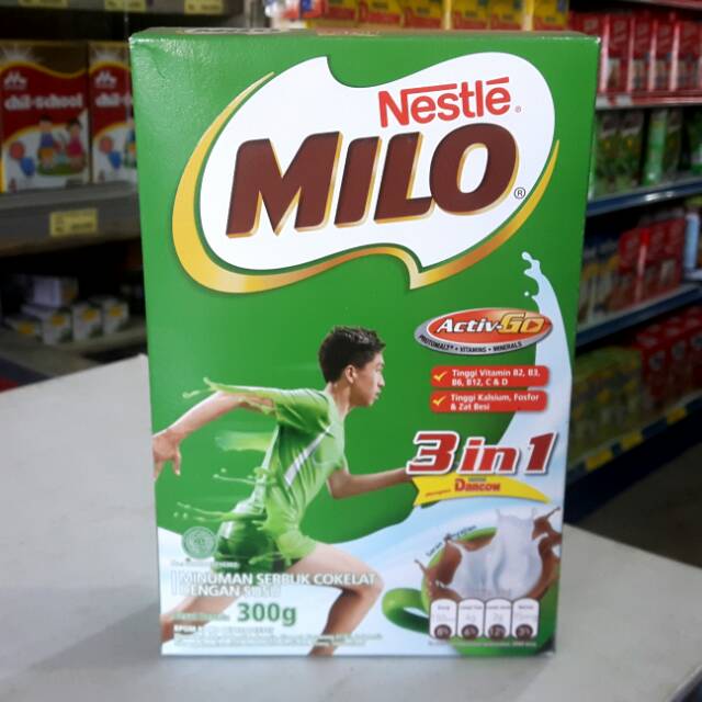 

Susu MILO Activ Go 3in1 300gr Nestle Active Go