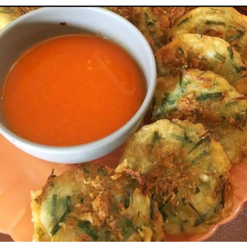 

Frozen Bakwan Pontianak isi 10pc + sambal endoollsss