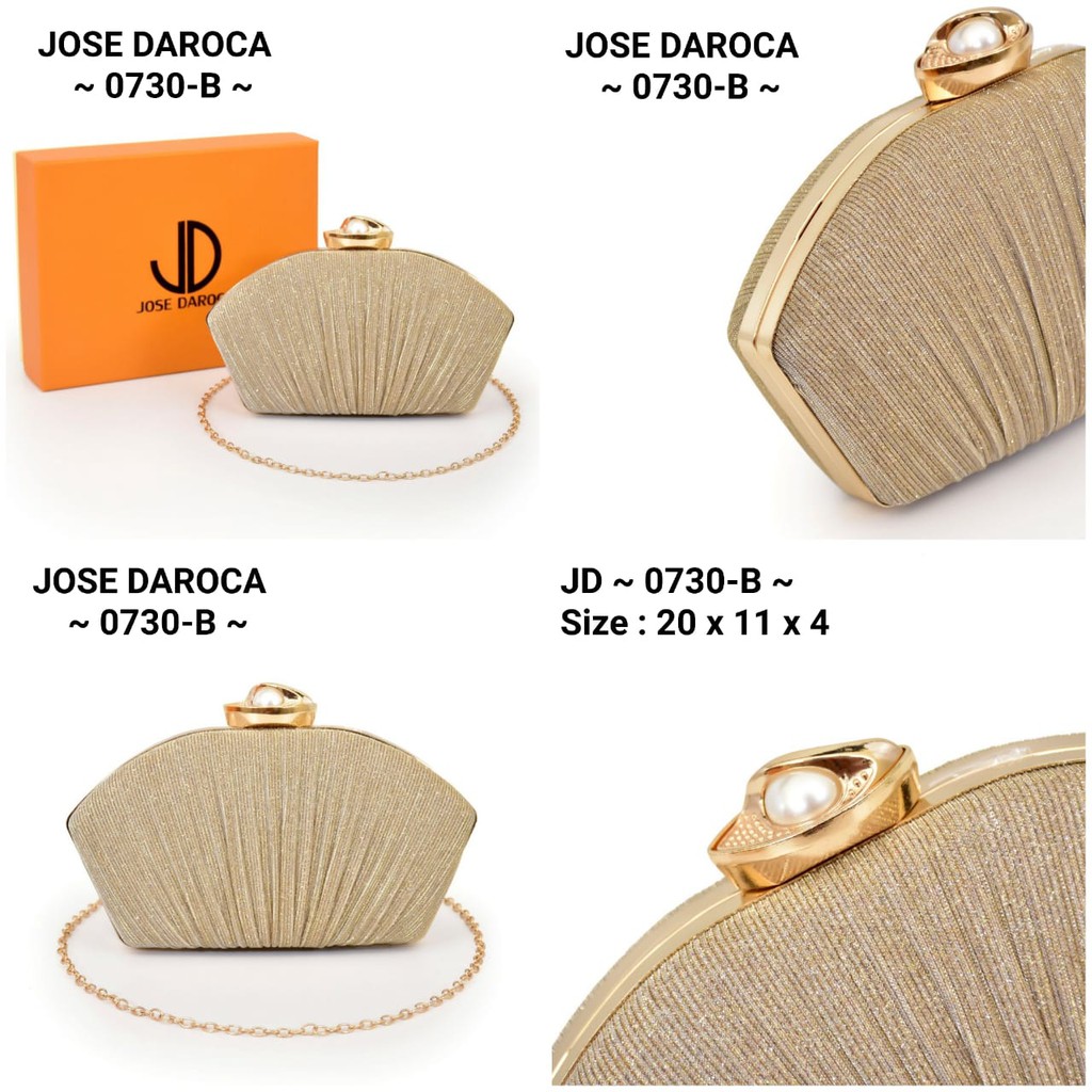 CLUTCH PESTA TAS ORIGINAL JOSE DAROCA ~ 0730-B ~