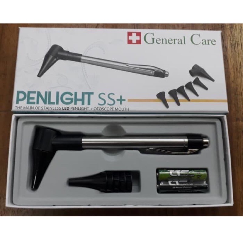 Otoscope Genaral Care - Penlight Otoskop LED THT cek telinga hidung / OTOSCOPE GENERAL CARE