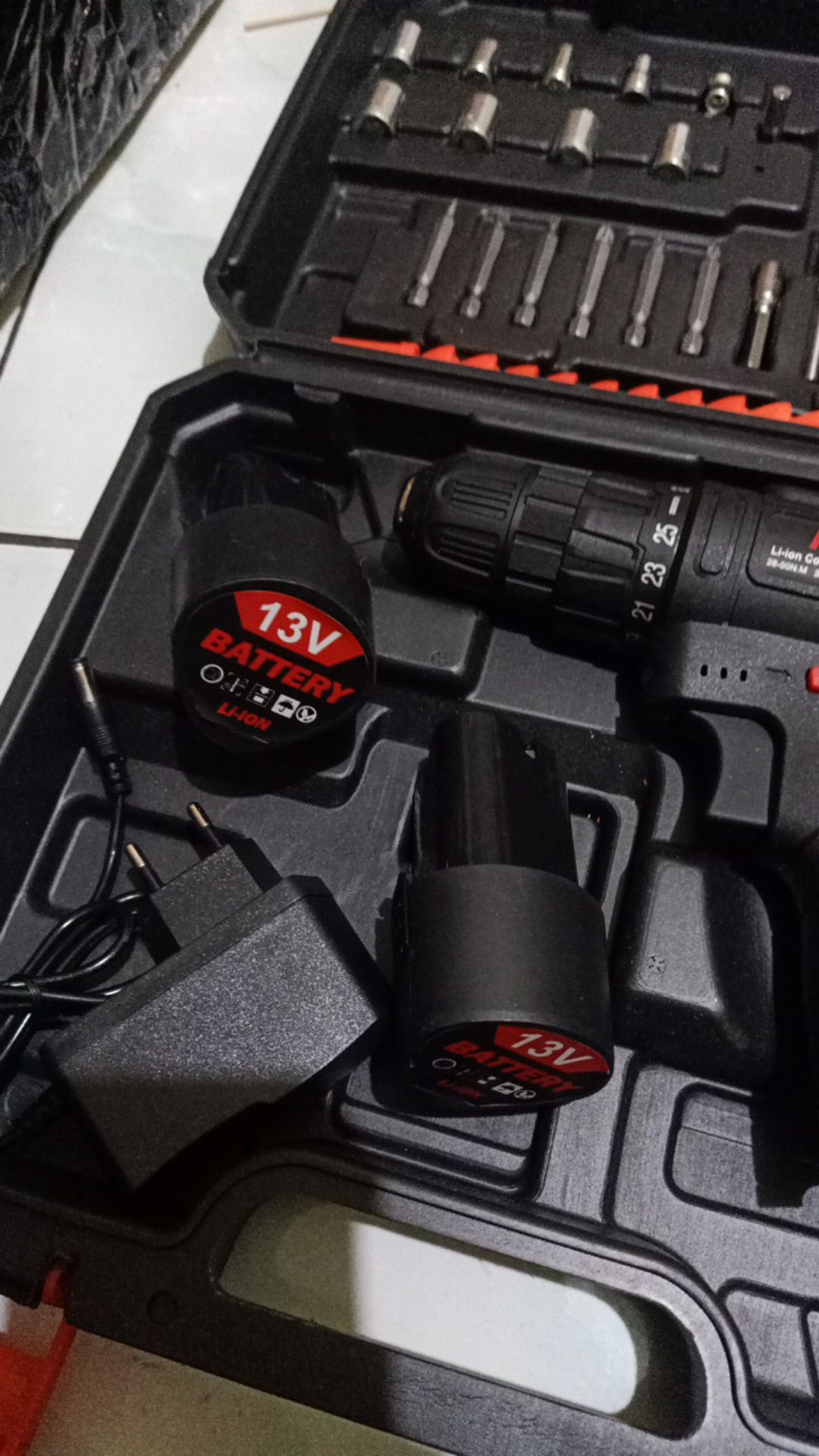 Promo Mesin Bor Baterai Cordless Hyuga By Uchiha Japan Teknologi Tembok Besi Kayu