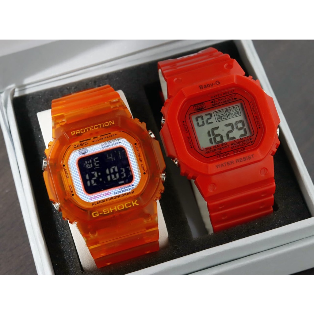 BISA COD✅ Jam tangan G shock dan BabyG Buy 1 get 1 free Box