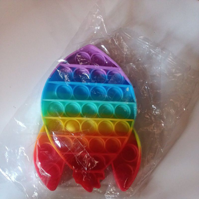 Pop it permainan anak-Roket (kecil)