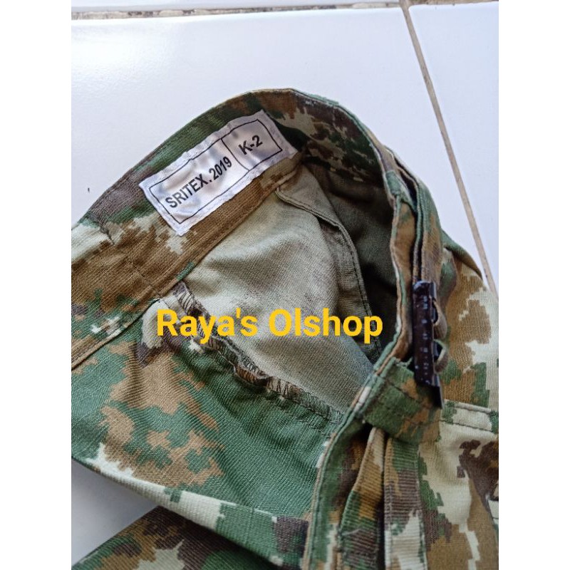 ORI, celana PDL Kostrad Jatah TNI AD.