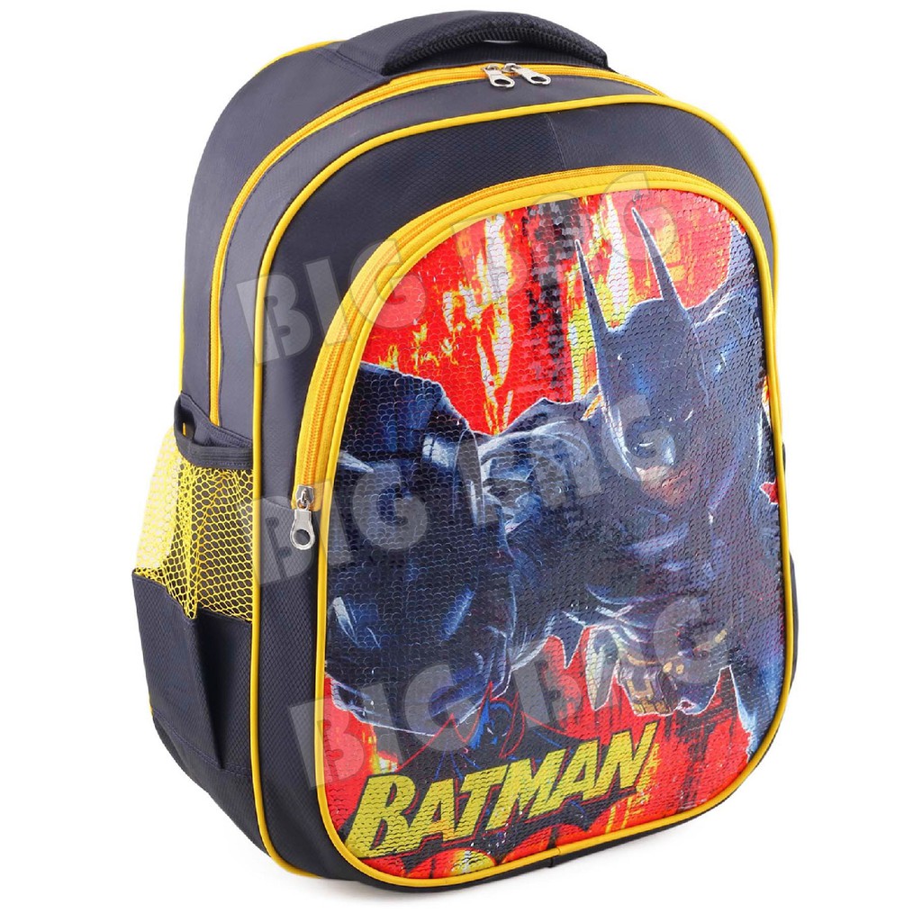 Tas Ransel Usap Anak Laki Laki Karakter Batman power Rangers + FREE BOTOL - Tas Sekolah Best Seller