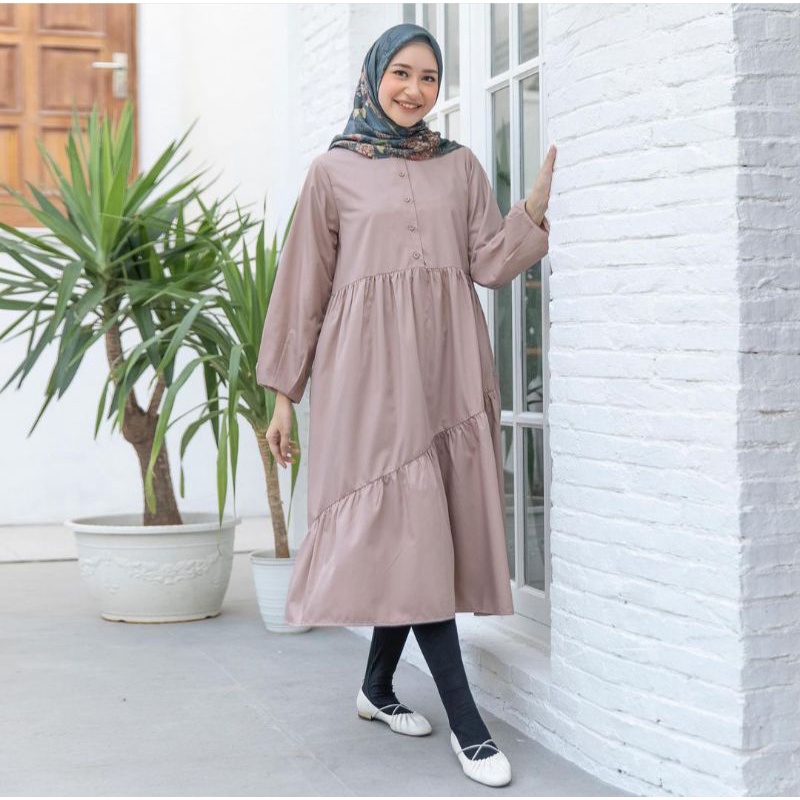 PLAIN LONG TUNIK HEAVEN LIGHTS