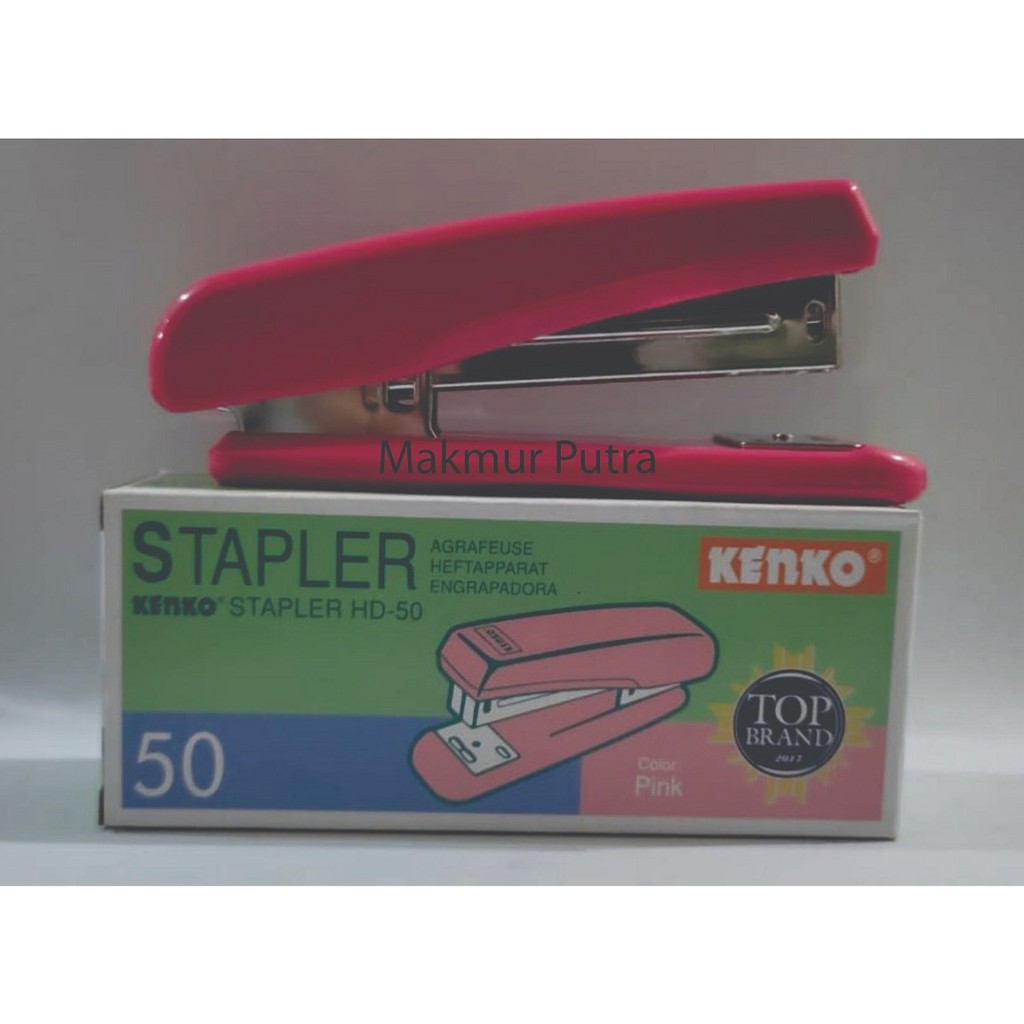 

Stapler Kenko HD-50 Warna Pink