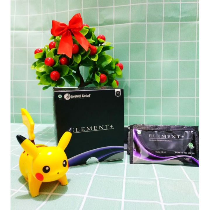 LWG - Element + / Element Plus LiveWell Global / Suplemen Kesehatan / 1sachet