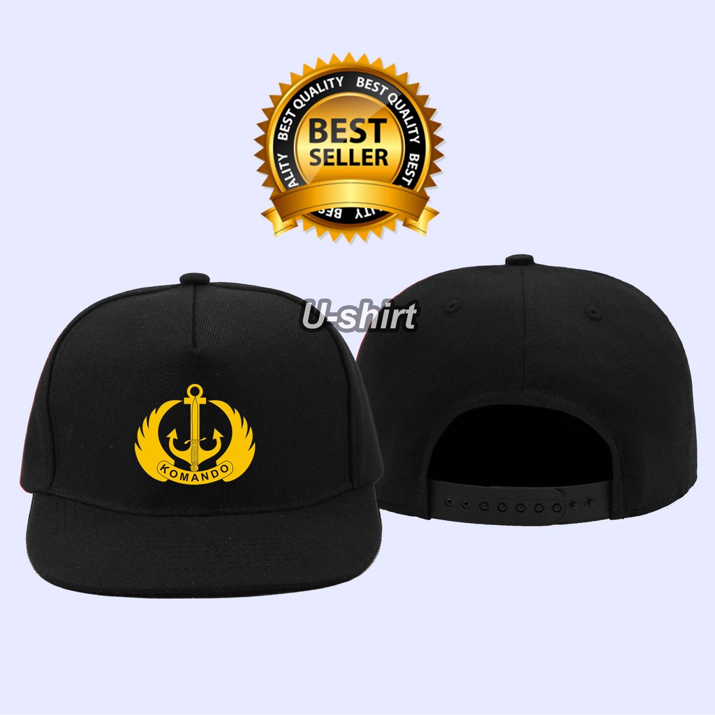 Topi Snapback KOPASUS KOMANDO Simple Elegant keren Pria&Wanita DISTRO U-SHIRT