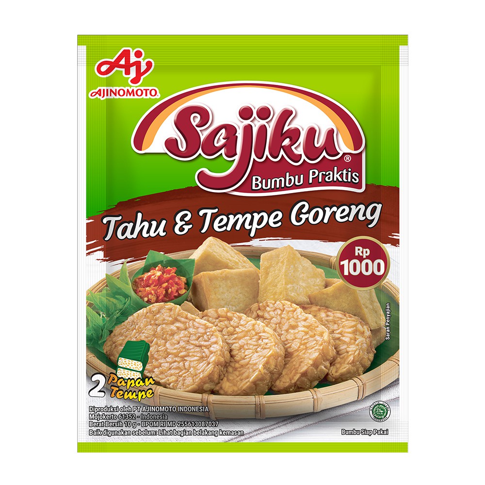 Sajiku Bumbu Tahu &amp; Tempe Gr 10gr