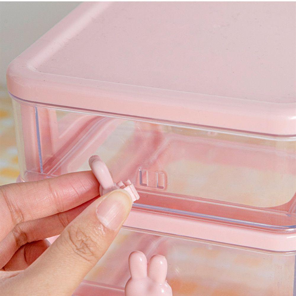 Solighter Laci organizer Nyaman Tahan Lama Desktop Stand Rak Meja Nampan Pensil Pen Case Kosmetik organizer box