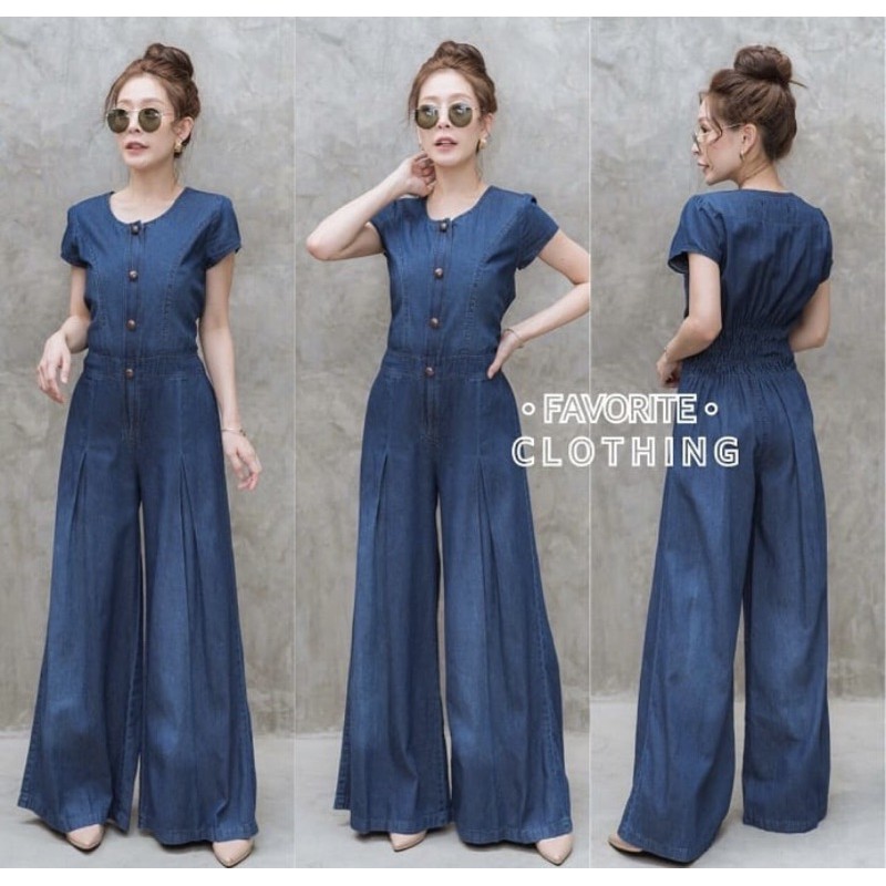 jean pantsuit