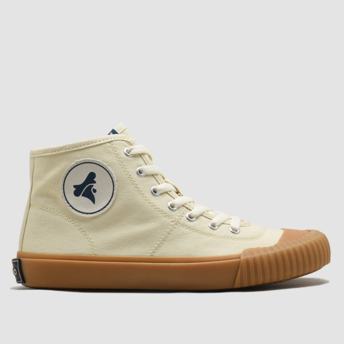 Sepatu Brodo Vulcan Hi Series [Black White/Olive/Navy/White Gum]-6