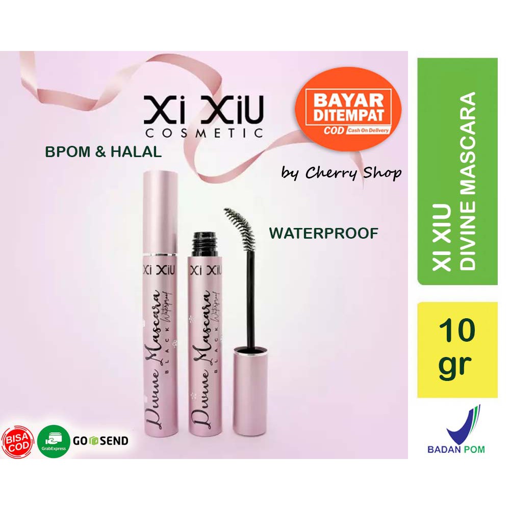 [ORI] [BPOM] Xi Xiu Pink Mascara Divine Waterproof Volumizing BPOM | maskara XIXIU