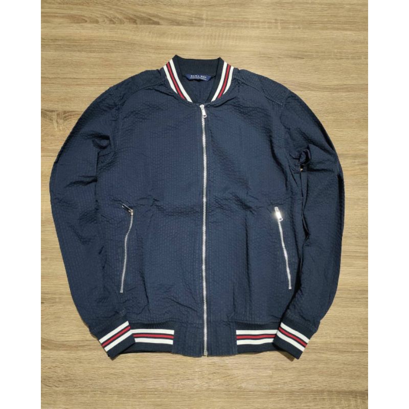 Zara Man Bomber Jacket Shopee Indonesia