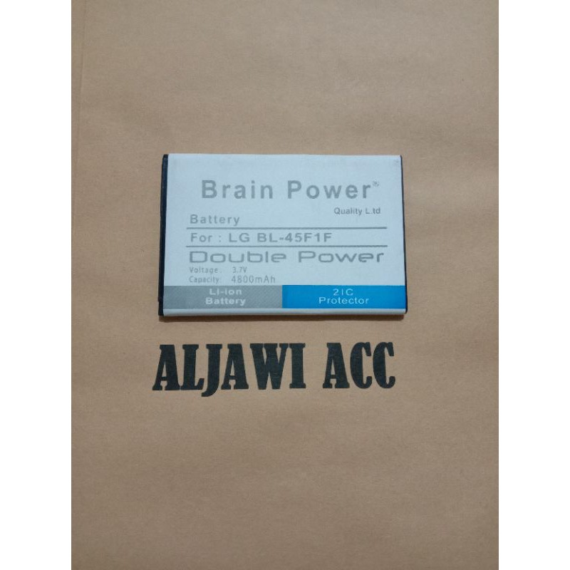 Baterai Batre Battery LG K3 2017 M200N K8 2017 M160E BL-45F1F Double Power