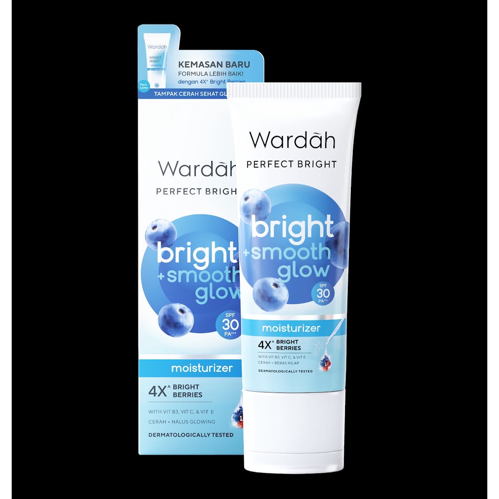 ❤️GROSIR❤️ Wardah Perfect Bright Bright + Smooth Glow Moisturizer SPF 30 PA +++