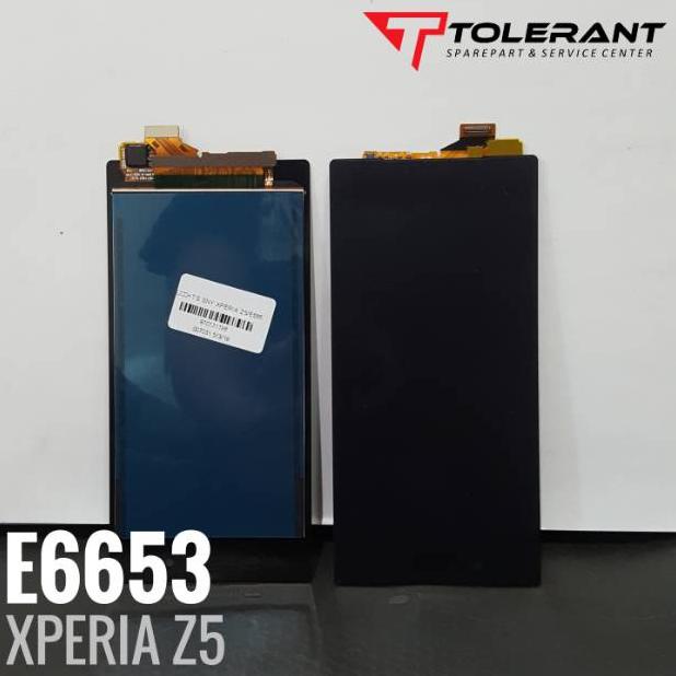 [KODE BARANG 8] LCD SONY XPERIA Z5 5.2 INCH E6653 E6603 DOCOMO SOV32 SO-01H FULLSET TOUCHSCREEN TC T