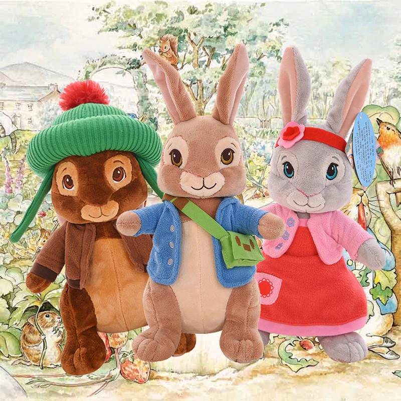Genuine Peter Rabbit Bunny Filled Plush Toy Doll Benjamin Lily Send a Friend.