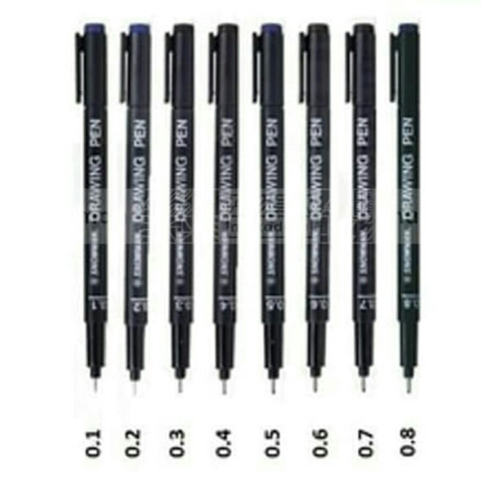 

Pendrawing- Drawing Pen Snowman Ft 700 Ukuran 0,1-0,2-0,3-0,4-0,5-0,6-0,7-0,8 -Drawing-Pen.