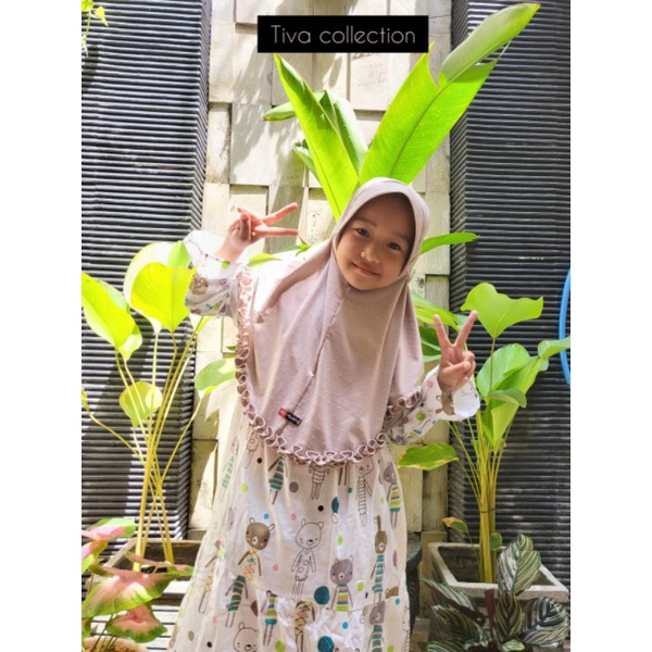 NEW Hijab Instant Anak Pet Tali Rempel