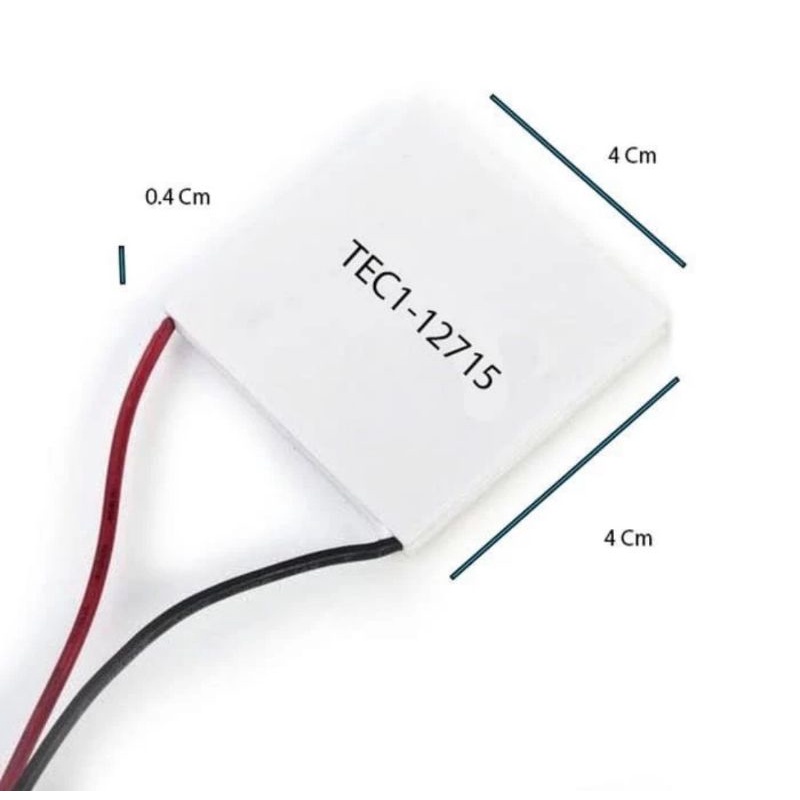 Thermoelectric Cooler Peltier TEC1-12715 12V 15A pengatur suhu  thermo electric TOP A