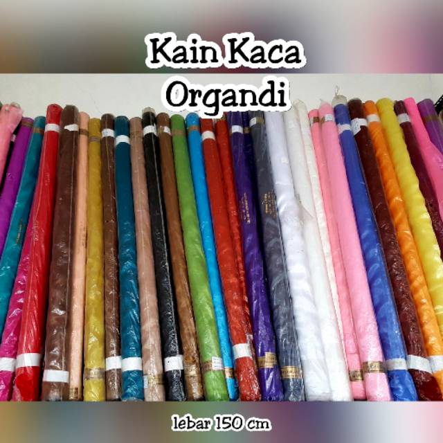 

Kain Kaca Organdi pembungkus kado dekorasi parcel