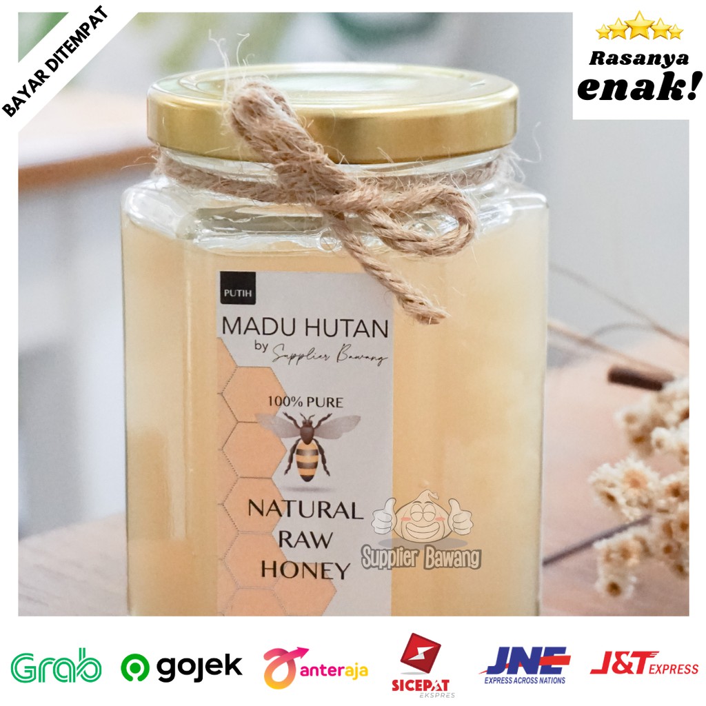 

MADU PUTIH ASLI ALAMI MURNI / WHITE HONEY 250ML