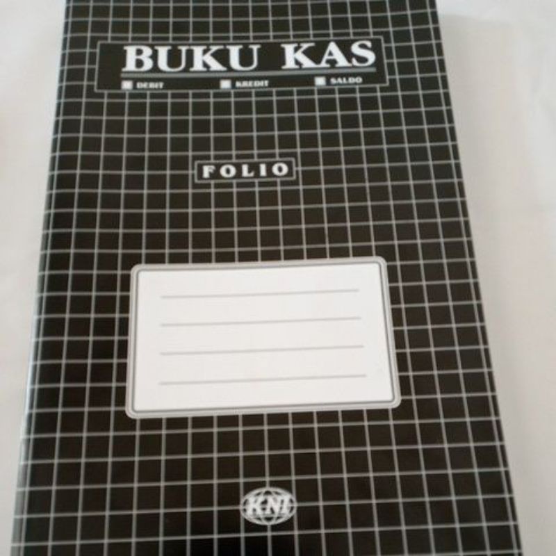 

Buku kas folio besar