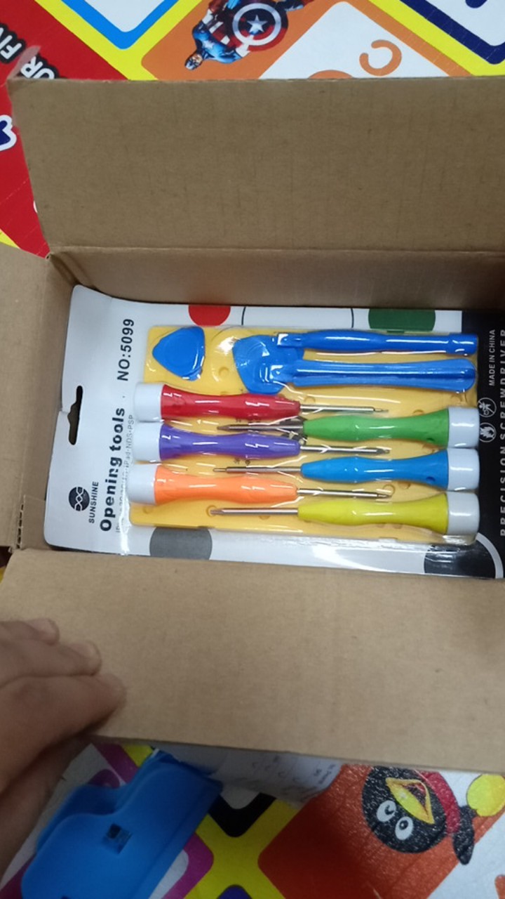 Obeng Set Plus Opening Tools Set Sunshine 5099 Bisa Untuk Semua Merek Handphone - Obeng Hp