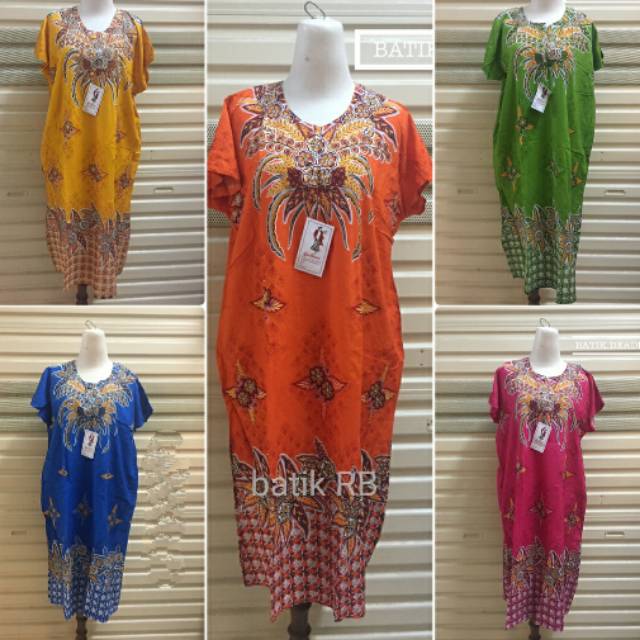 Daster batik ibu kancing daster dewasa daster ratu busana hamil busui oleh oleh Jogja solo