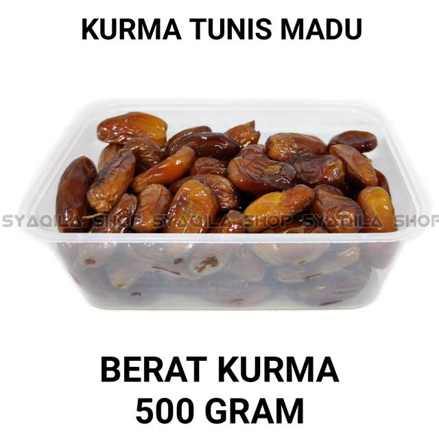 

Korma Tunisia 500gram Kurma Tunis Madu 500 Gram Tunise Dates Non Tangkai