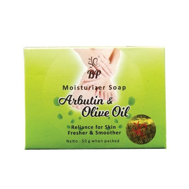 SYB BP Moisturizer Soap Arbutin &amp; Olive Oil Sabun Bibit