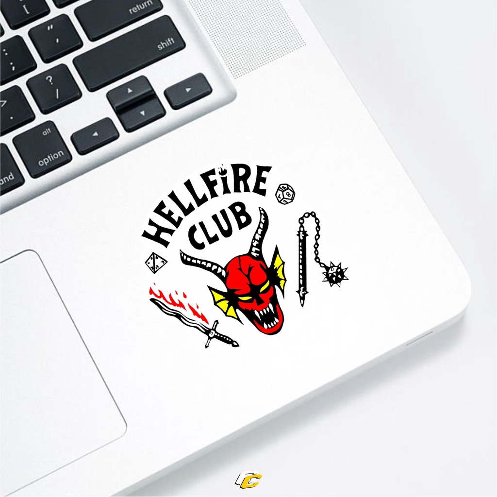 

HELLFIRE CLUB STICKER | stiker laptop helm motor mobil universal