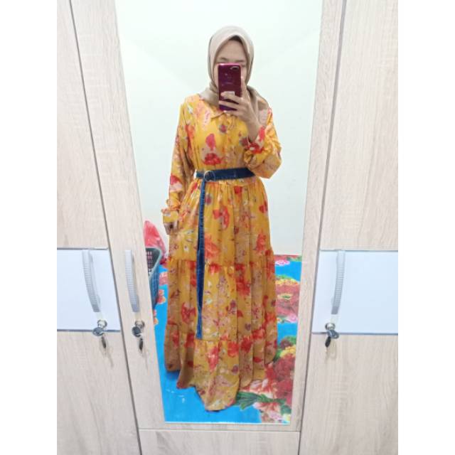 Gamis bunga by extu