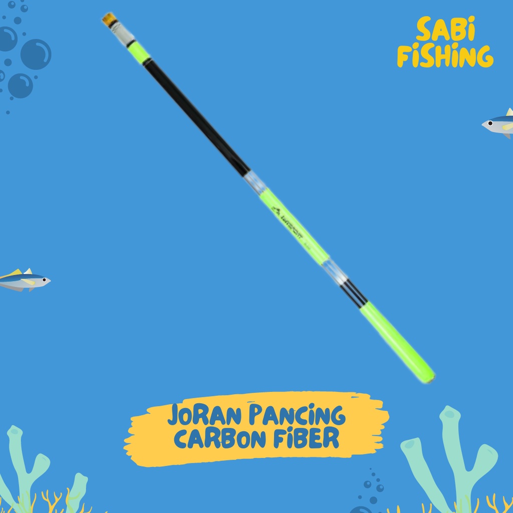 Joran Pancing Bahan Carbon Fiber Kuat Stream Fishing Rod