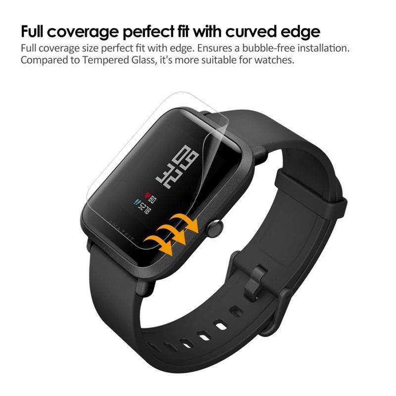 Amazfit Bip / Bip Lite / Bip U / Bip U Pro / BIP 3 / BIP 3 Pro Hydrogel Screen Protector Film