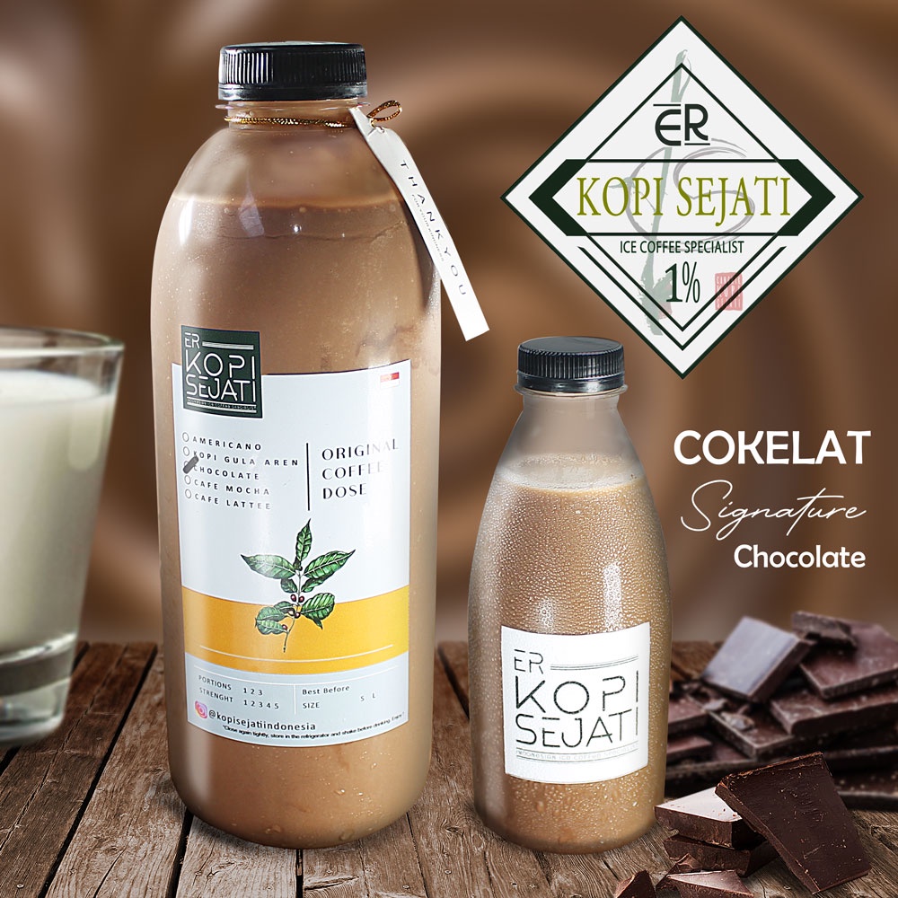 

Cokelat Signature by Kopi Sejati (GOJEK or GRAB only) - 350 ml