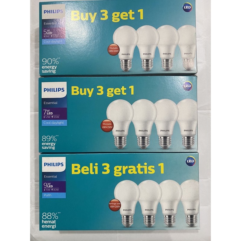 Bola lampu LED Philips ( white )